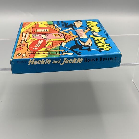 Vtg Super 8 Film Heckle and Jeckle House Busters Terrytoons Ken Films 1962 CBS - Picture 8 of 8